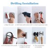 5PCS Bathroom Hardware Set Towel Bar Toilet Paper Holder 2