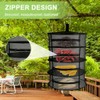 Abiemuce Herb Drying Net, 4-Layer Herb Dryer Hanging, Drying Net