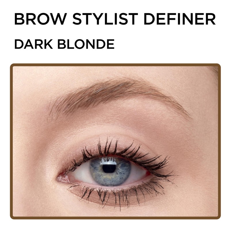 L'Oreal Paris Makeup Brow Stylist Definer Waterproof Eyebrow Pencil, Ultra-Fine