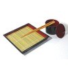 MySushiSet - Japanese Square Zaru Soba Noodle Tray with Tsuyu