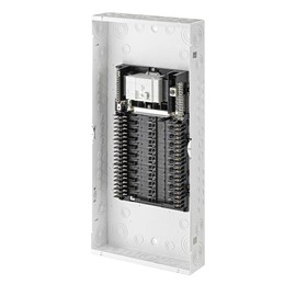 Leviton LP210-BPD 20 Space, 20 Circuit Indoor Load Center with 100 Amp Main Circuit Breaker, White
