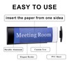 Set of 5 - Nameplate Holder for Wall Mount, 2.36''