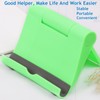 JUSDIQIR Cell Phone Stand for Desk Foldable Cell Phone Holder