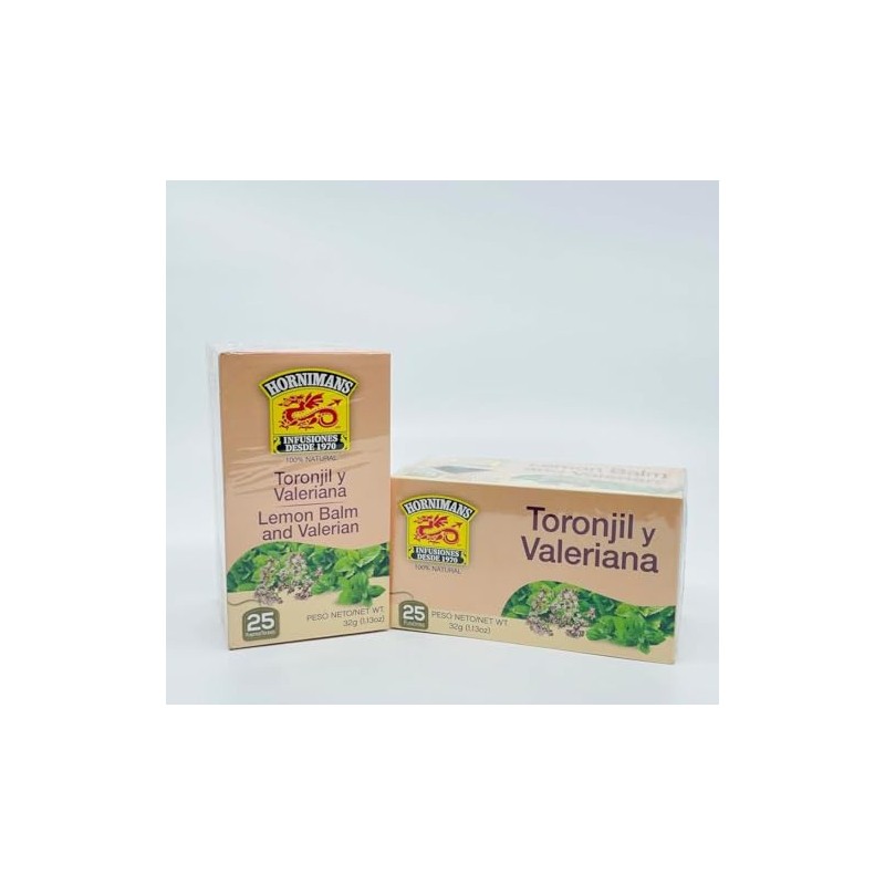 Hornimans Tea Toronjil y Valerian Lemon Balm and Valerian 50