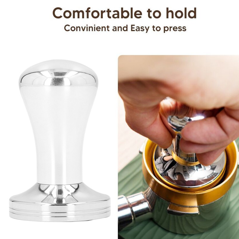 51mm Stainless Steel Coffee Tamper Flat Base Coffee Tamp Tool