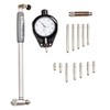 Extender Dial Bore Gauge Set 50-160MM （1.97"-6.23"）Indicator 0.01MM(0.0003") Resolution Internal