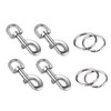 AYOMI Bolt Snap,Belt Clip Key Chain Key Ring Stainless Steel