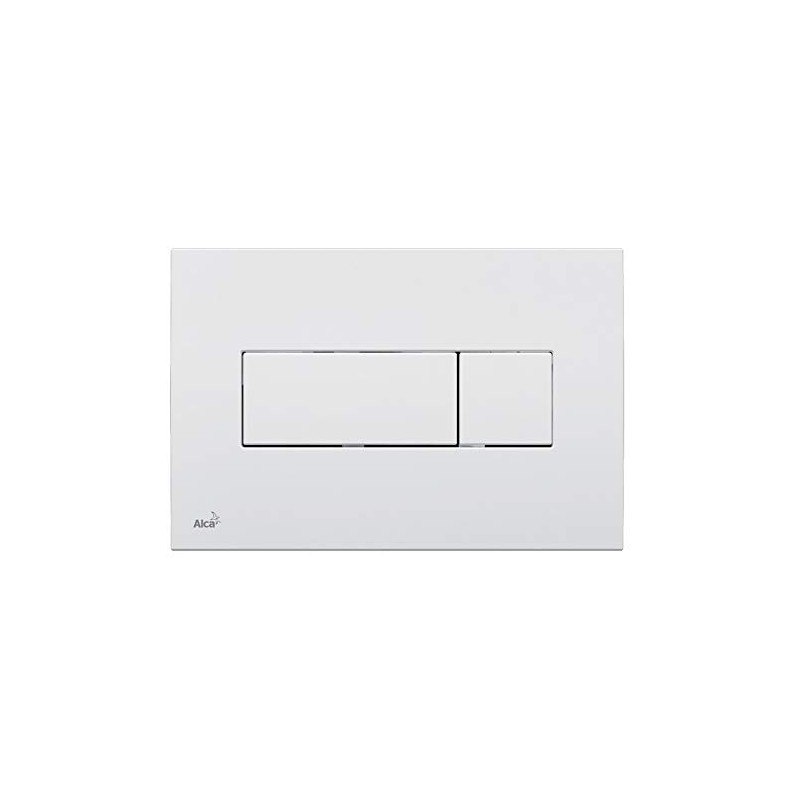 Toilet Flush Plate White 370 ALCA