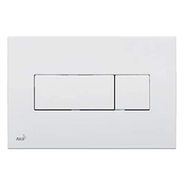 Toilet Flush Plate White 370 ALCA