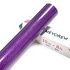 MEVOREW Purple Glitter Heat Transfer Vinyl 10" x 8 ft