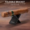 CLZOONG Cigar Stand Fibre Cigar Holder Removable Portable Travel Cigar