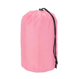 YELARXI Stuff Sack, Nylon Waterproof Storage Sacks Portable Drawstring Dry Stuff Bag Gear Organization with Toggle, 5x10Inch Fit for Backpacking Camping Traveling Hiking(Pink)