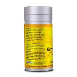 BASIC AYURVEDA Karela & Jamun Herbal Mix Powder | 3.53 Oz (100g) | Organic Indian BlackBerry & Bitter Melon Powder | for Healthy Skin Hair & Eye