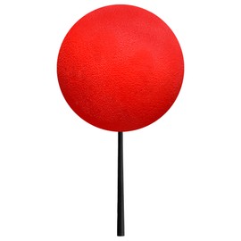 Coolballs Cool Plain Red Car, Truck, SUV Decor Antenna Ball Auto Accessory
