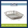 RSVP International Endurance (BQ-RP) BBQ Precision Pierced Roasting Pan, Stainless