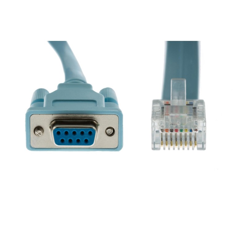 CablesAndKits Cisco Compatible DB9 to RJ45 Console Cable, 6ft, RS232