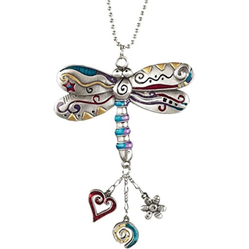 Dragon Fly Color Car Charm by Ganz
