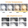 ShineTech 3-Head LED Desk Lamp with Clamp, Eye-Caring Clip on