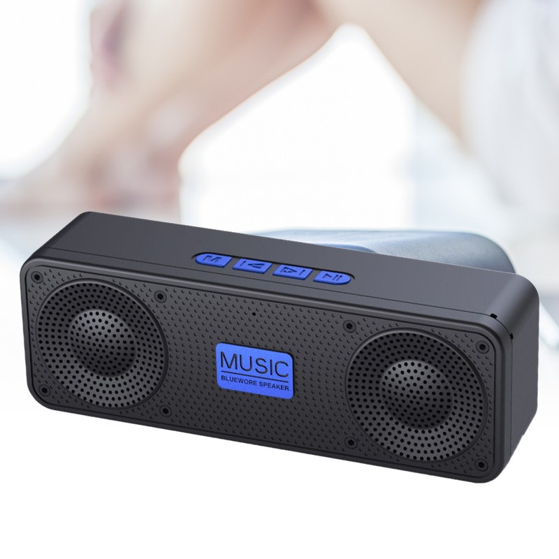 Bluetooth Speaker Subwoofer Hands Free Support Memory Card Multifunctional Rechargeable