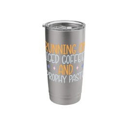 Funny dentistry tooth dentist iced coffee and prophy paste Stainless Steel Insulated Tumbler