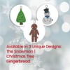 Vigar Gingerbread Man Scrubber Sponge – 3 Pack, Seasonal Design,