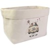 Large 'Just Married Couple Car' Canvas Organiser/Storage Bag (OR00033685)
