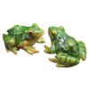 Ciieeo Sets Frog Ornaments for Home Frog Themed Miniature Resin