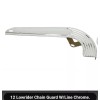 Unbranded NEW BICYCLE CHAIN GUARD CHROME 12"BICYCLES CRUISER BMX LOWRIDER