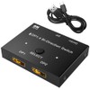 ORIGINCOM DPSEC8K2P DisplayPort Switcher, Bidirectional DP Selector, 1 Input, 2