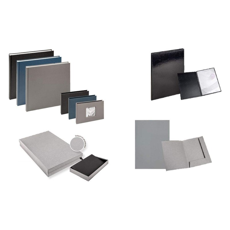 walther design Design Album, Black, 26 x 25 cm