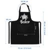 LINEN CLOSET® Baking Aprons for Women Baker Aprons for Men