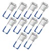 DGHAOP 10pcs Downlight Panel Lamp Spring Clip 18x25mm Light Emitting