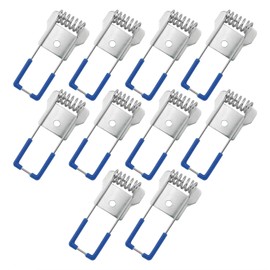 DGHAOP 10pcs Downlight Panel Lamp Spring Clip 18x25mm Light Emitting Diode Recessed Lighting Accessories for Ceiling Lamp