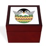 CafePress Baby Egguin Memory Keepsake Jewelry Box, 5"x5"x3.75"