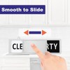 PATIKIL Dishwasher Magnet Clean Dirty Sign, 7x2 Inch Clean &