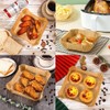 AQTECH Air Fryer Parchment Paper Liners, 100-Pack Square Disposable Liners,