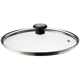 Tefal 28097712 Compatible Glass Lid, Steam Vent, 28 cm - Transparent