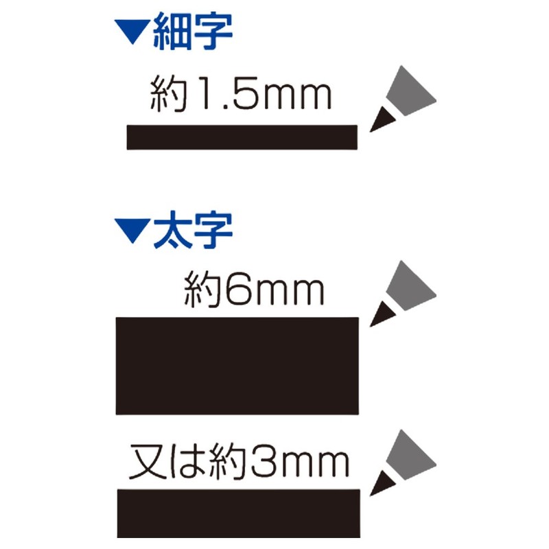 シャチハタ おなまえマーカー ゼッケン用 黒 K-36NT/H-K