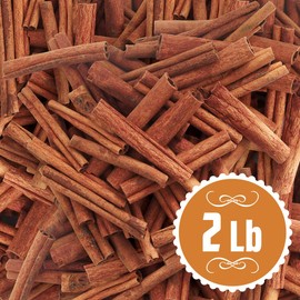 Cinnamon Sticks, 2lb Pack of Cinnamon Sticks Bulk, Ideal for Homemade Recipes and Natural Remedies, Long Lasting Sticks Whole for Professional Chefs and Home Cooks