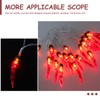OSALADI LED Red Chili Pepper Lights,Red Pepper Light String,Battery Operated