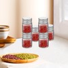 Small Mason Jars 12pcs Mini Glass Bottle Clear Sealed Jars