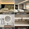Pandery COB LED Strip Light,CCT Dimmable Strips Light,2700K-6500K,50ft/15m,8mm Wide,CRI90+ 24V