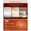 FEPPO Food Warming Mat, Upgrade High-tech Graphene Heating Film, Fast