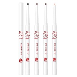 FOMIX Eyeliner Pencil Tear Bag Liner Waterproof Anti-Fall Quick Dry 02# Amber Brown