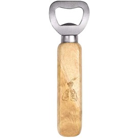Azeeda 'Lung & Roots' Wooden Bottle Opener (BO00049433)