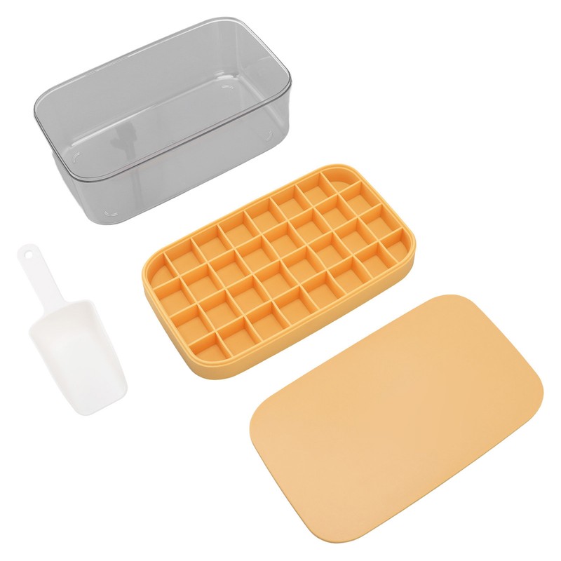 Ice Cubes Mold Silicone Easy Release 32 Grids Ice Tray