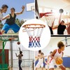 Pack of 4 Basketball Net, Professional Basketball Replacement Net, Weatherproof