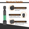 HARFINGTON H10 Flat Hex Head Screwdriver Bit 10mm Metric Tip