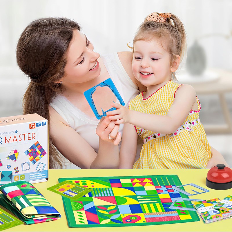 Tailor Master Educational Toy: Puzzle & Reaction Game for Colour