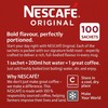 Nescafe Original Individual One Cup Instant Coffee Sachets x 100